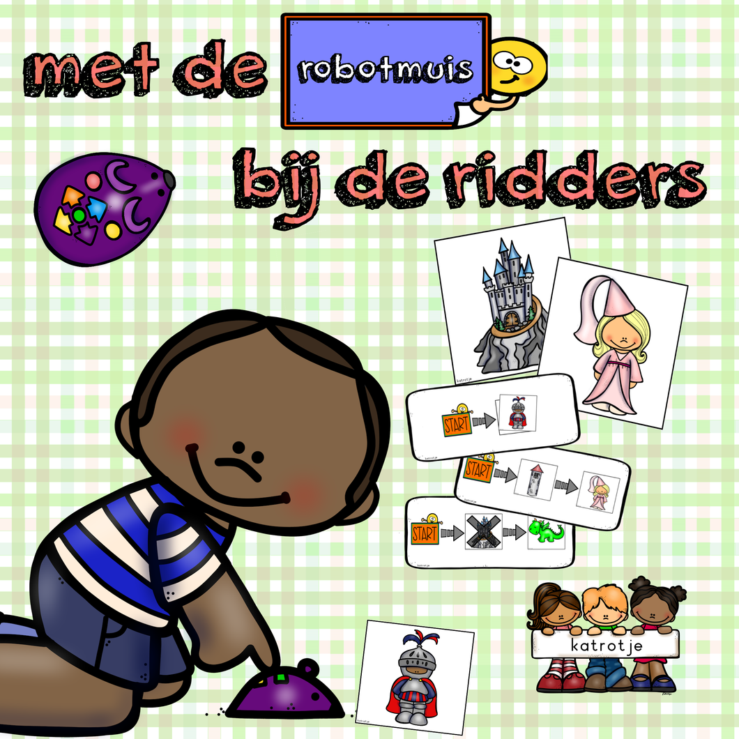 met de robotmuis bij de ridders