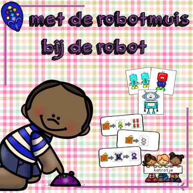 met de robotmuis bij de robot