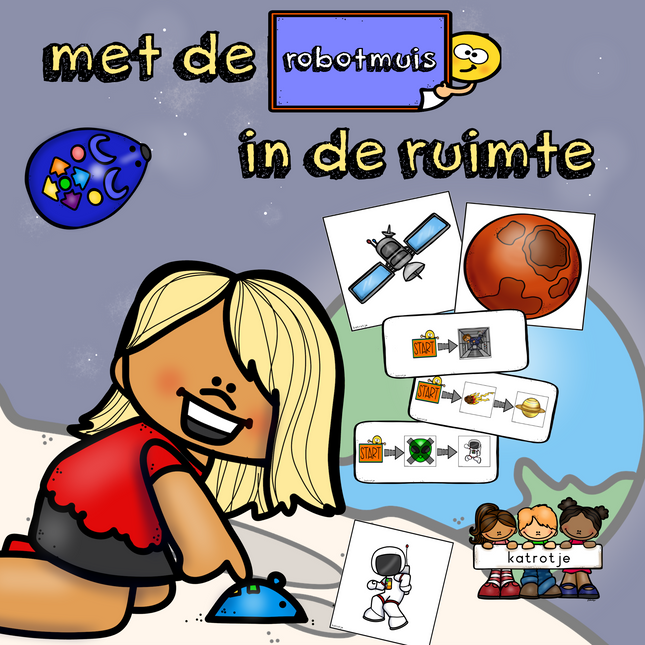met de robotmuis in de ruimte