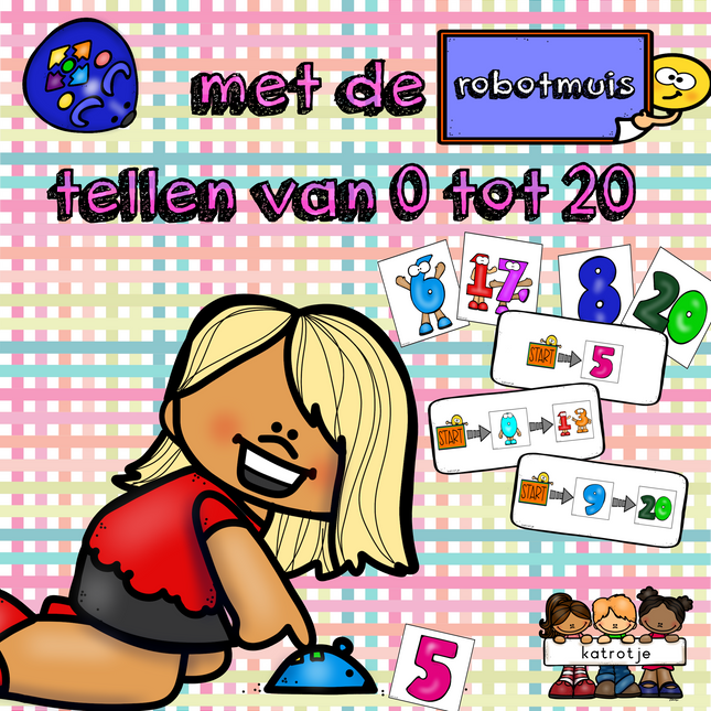 met de robotmuis tellen van 0 tot 20