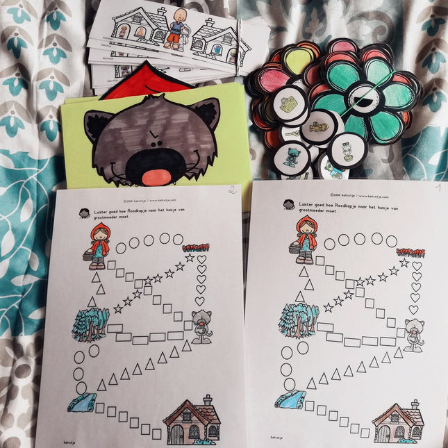 Roodkapje en de wolf