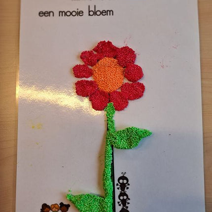 fijne motoriek: opdrachten met pompons