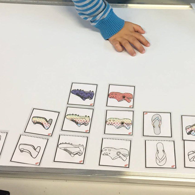 mini thema: bonte schoenen