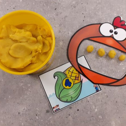 hongerige boerderijdieren