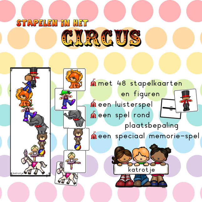 stapelen in het circus