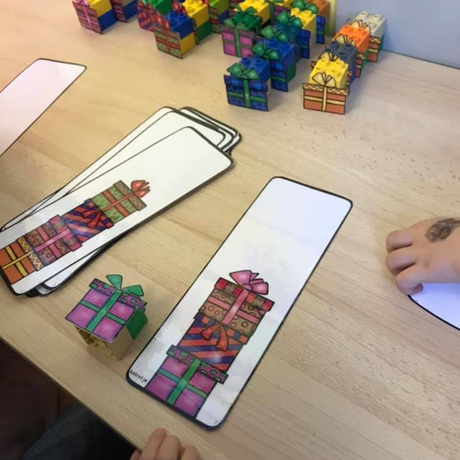 stapelen met cadeautjes