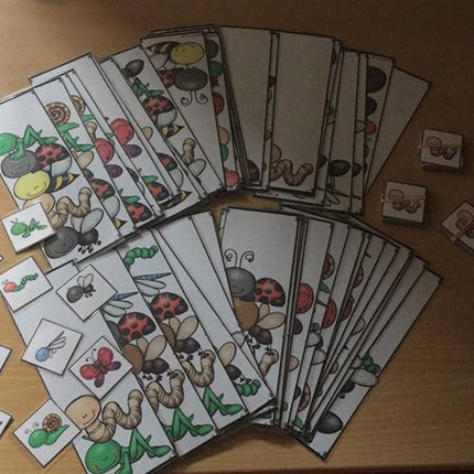 stapelen met kriebeldieren