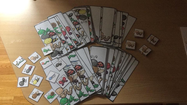 stapelen met kriebeldieren