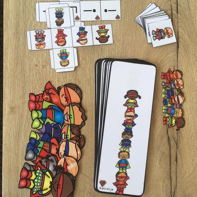 stapelen met superhelden