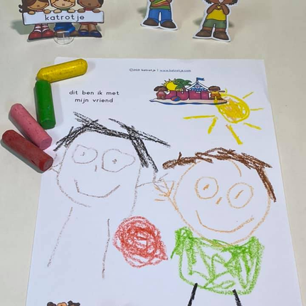 vrienden in de kleuterklas (20 activiteiten)