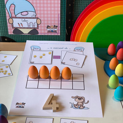 wiskunde in de kleuterklas: tellen