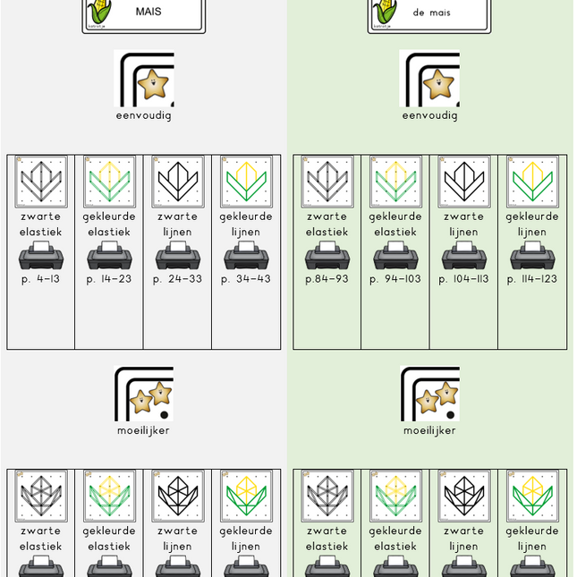 geoborden thema de herfst