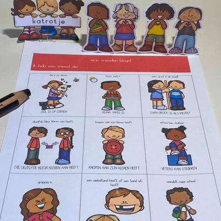 vrienden in de kleuterklas (20 activiteiten)