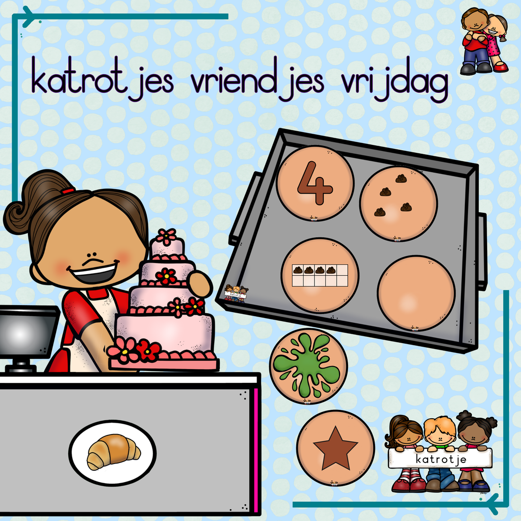 koekjes op de bakplaat