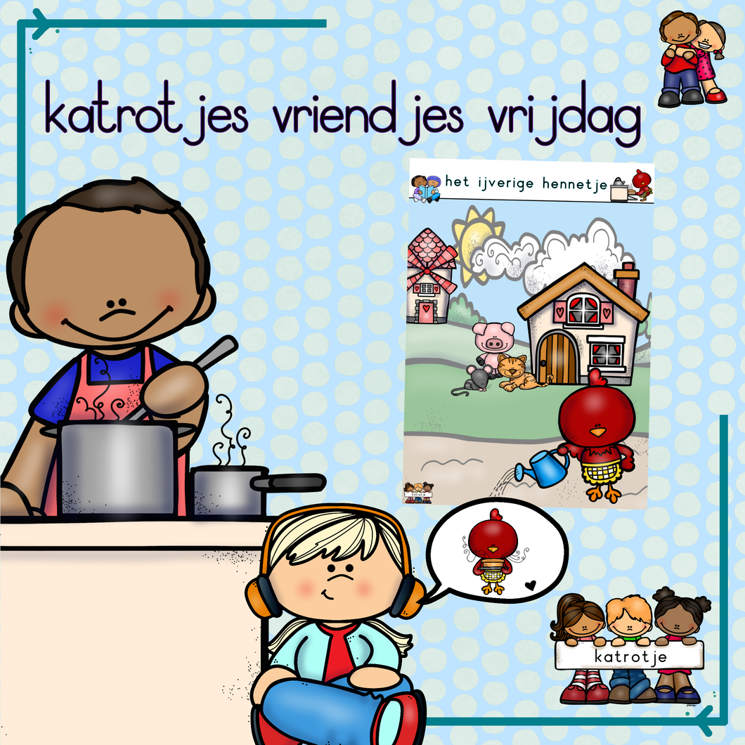 katrotjes vriendjes vrijdag 28 april de keuken