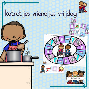 katrotjes vriendjes vrijdag 7 april de keuken