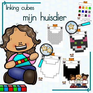 linking cubes: mijn huisdier