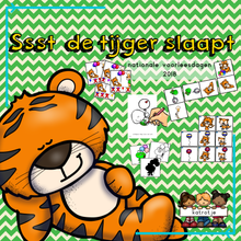 Ssst de tijger slaapt