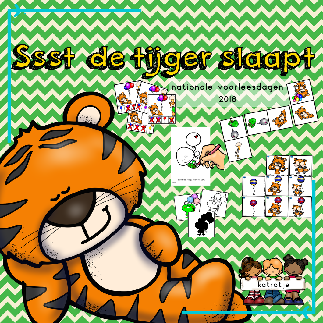 Ssst de tijger slaapt