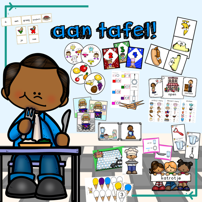 aan tafel