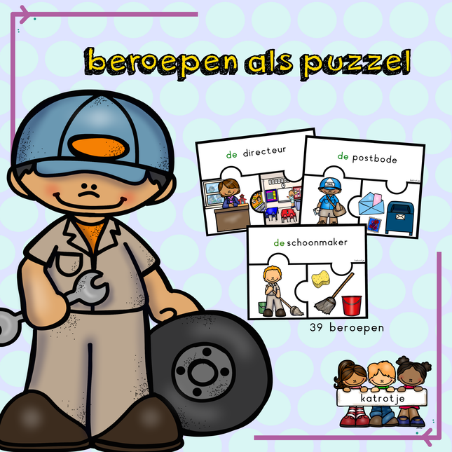 beroepen puzzelen