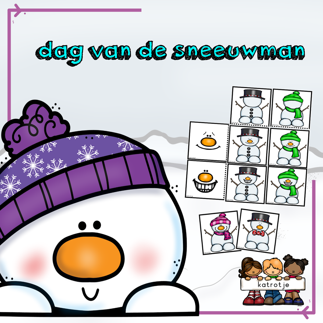 dag van de sneeuwman