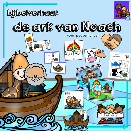 de ark van Noach voor peuterhanden