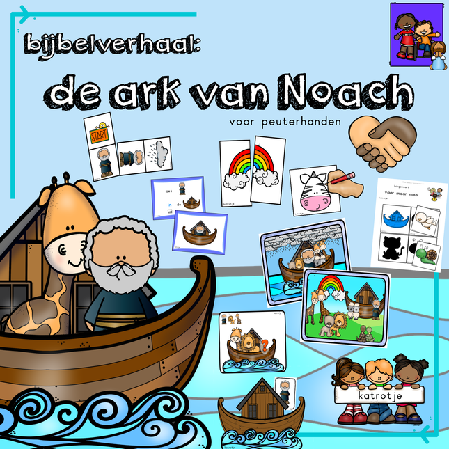de ark van Noach voor peuterhanden