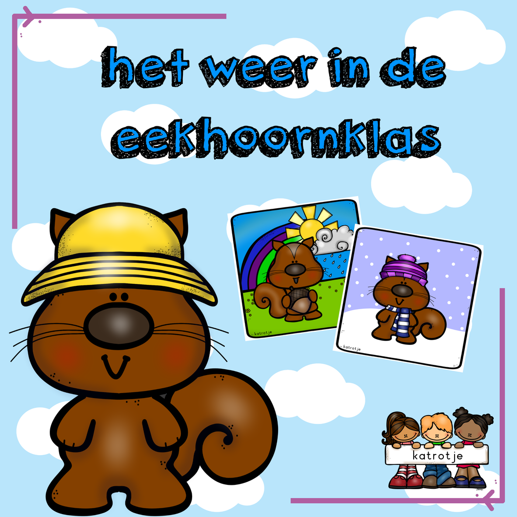 het weer in de eekhoornklas