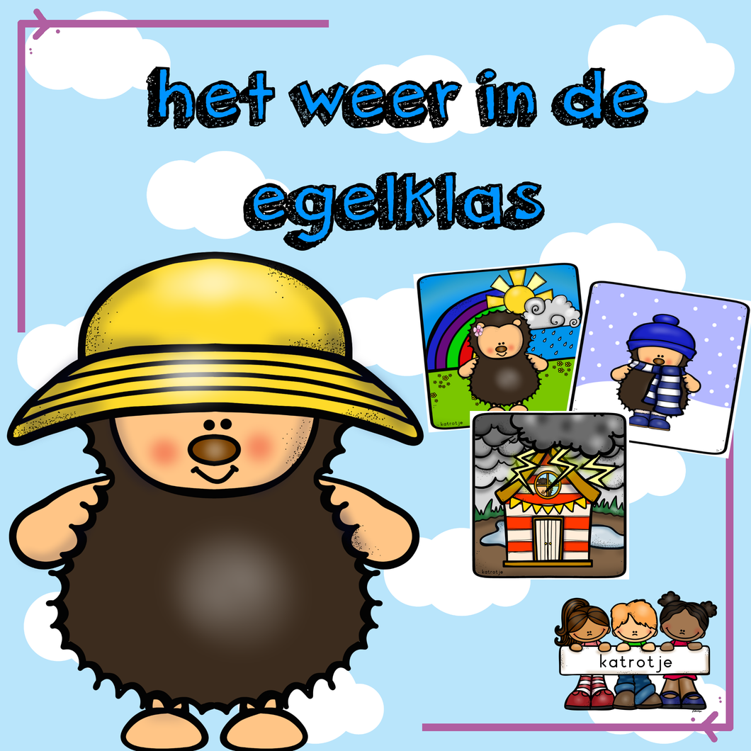 het weer in de egelklas