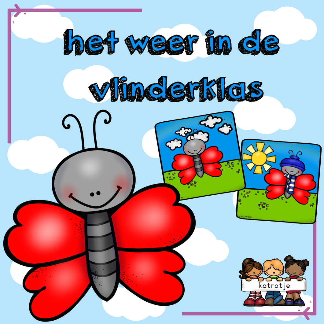 het weer in de vlinderklas