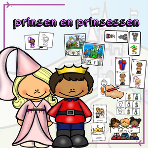 mini thema prinsen en prinsessen