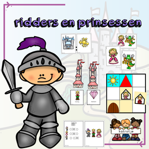 mini thema ridders en prinsessen