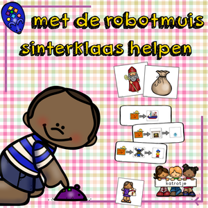 met de robotmuis Sinterklaas helpen