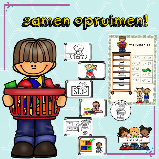 samen opruimen