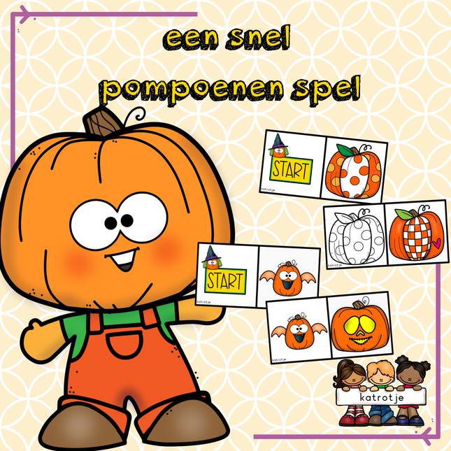 een snel pompoenenspel