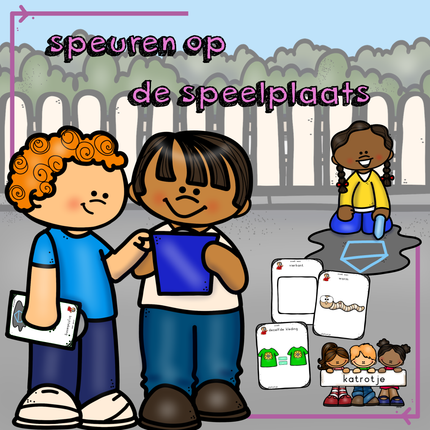 speuren op de speelplaats