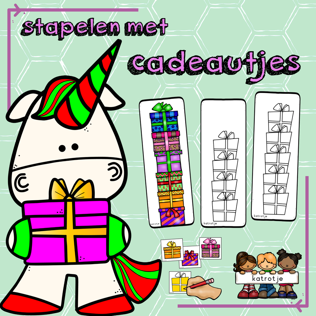 stapelen met cadeautjes