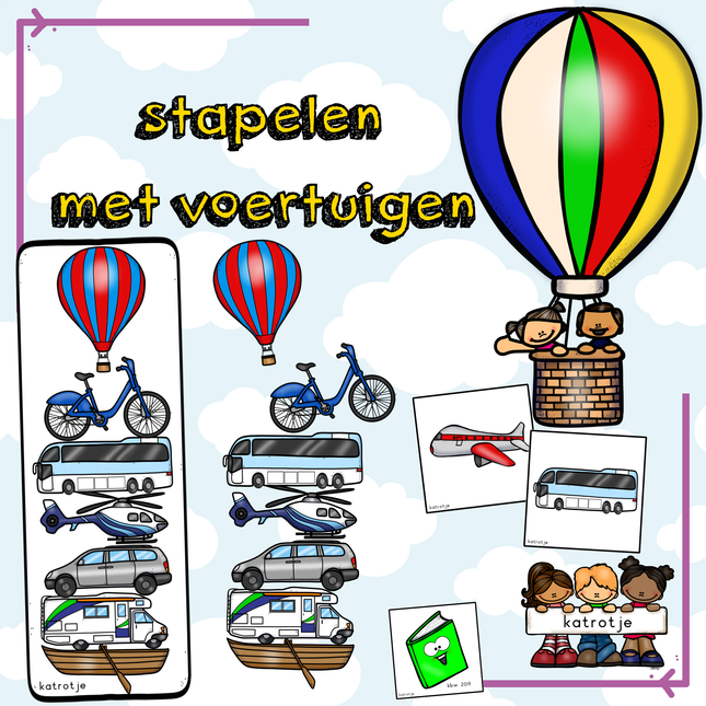 stapelen met voertuigen