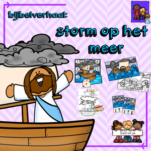 bijbelverhaal: storm op het meer