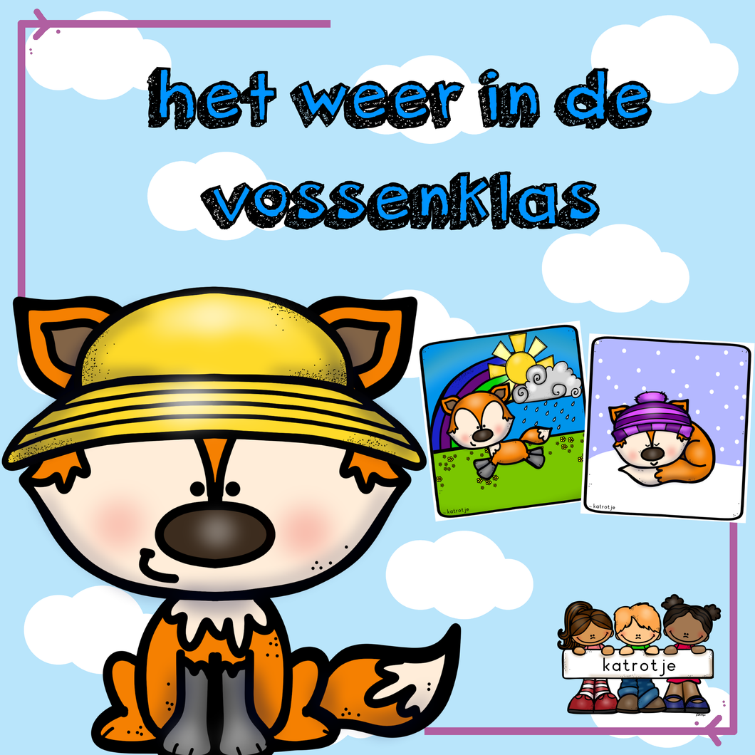 het weer in de vossenklas