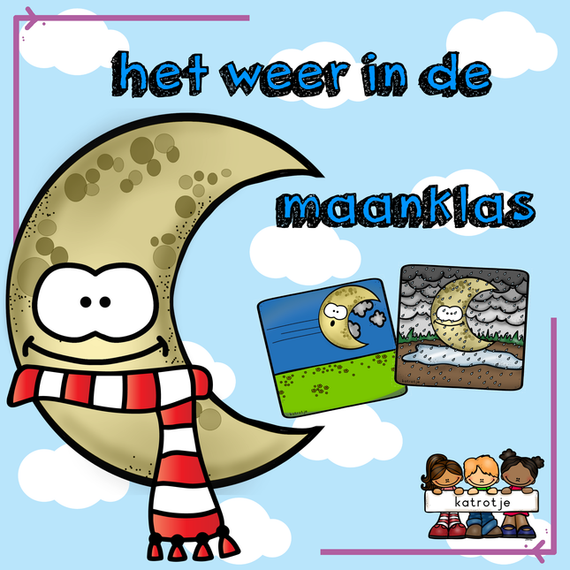 het weer in de maanklas