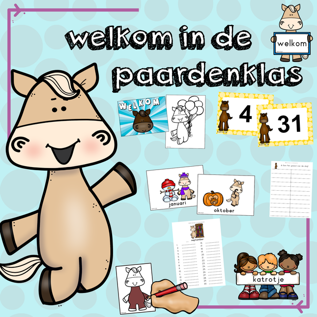 welkom in de paardenklas