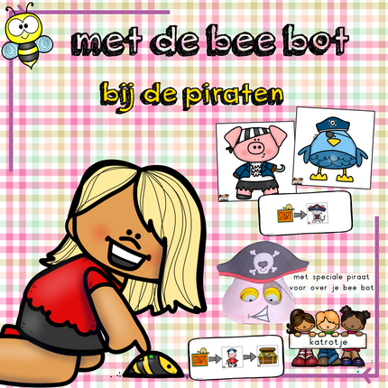 met de bee bot bij de piraten