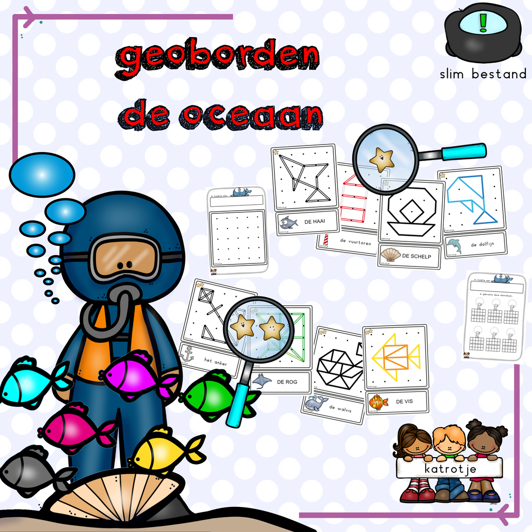 geoborden de oceaan