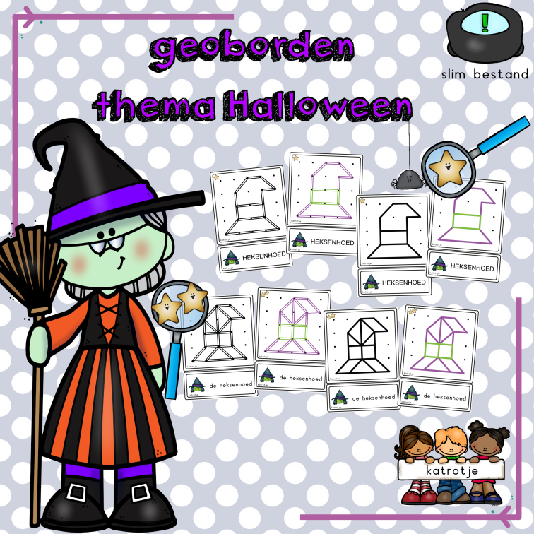 geoborden thema Halloween