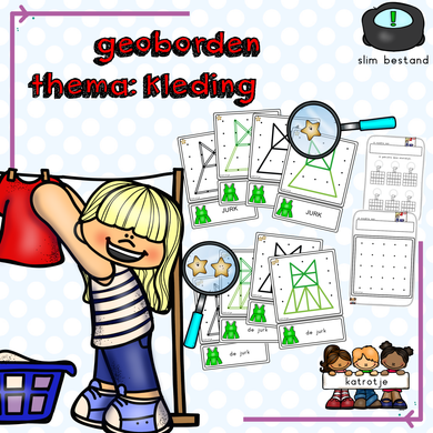 geoborden thema kleding