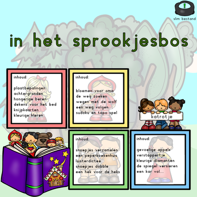 in het sprookjesbos
