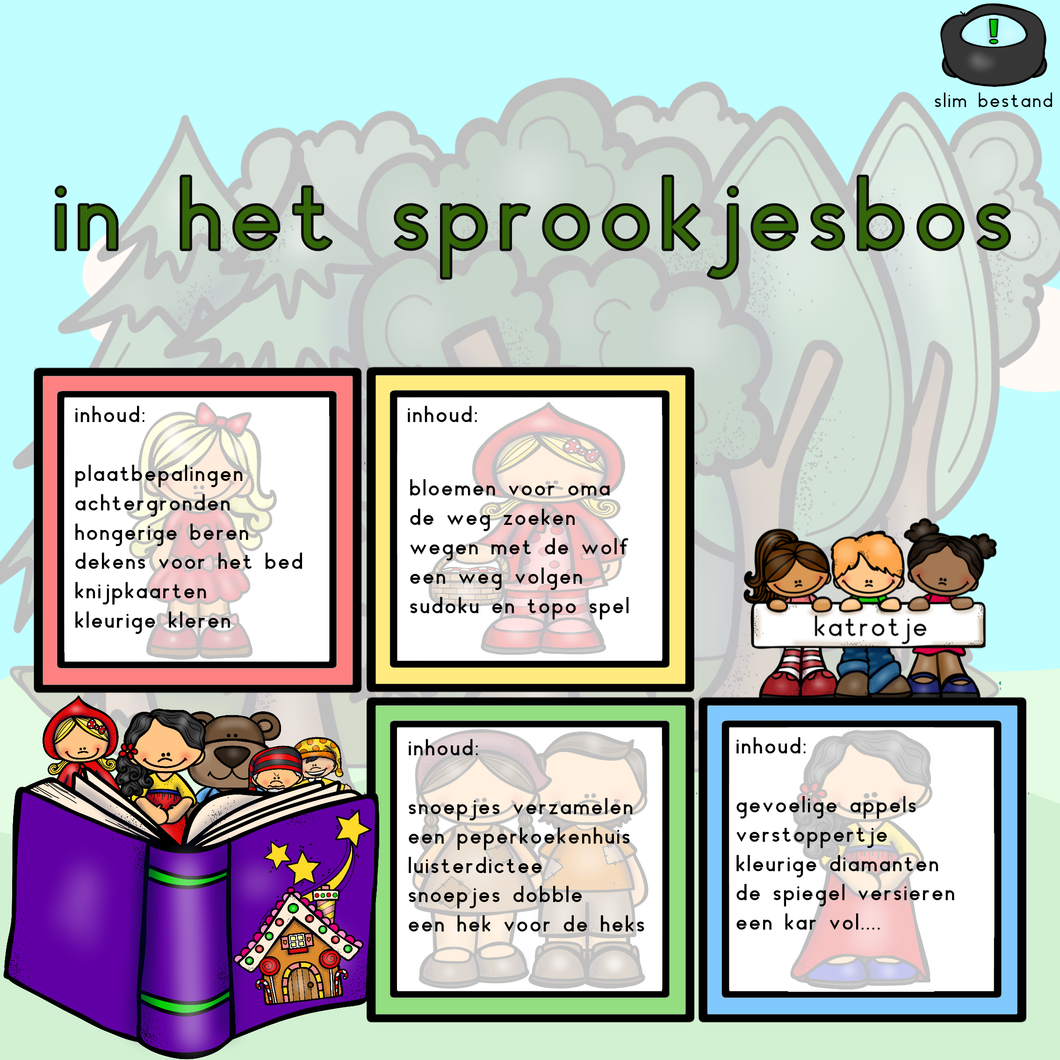 in het sprookjesbos