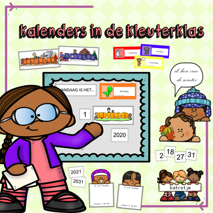 kalenders in de kleuterklas